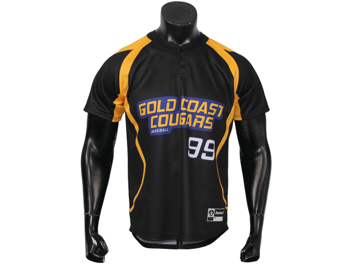 Custom Men’s Baseball Two-Button Jersey