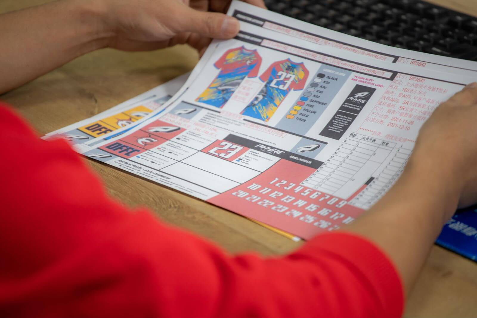 uniform graphic design