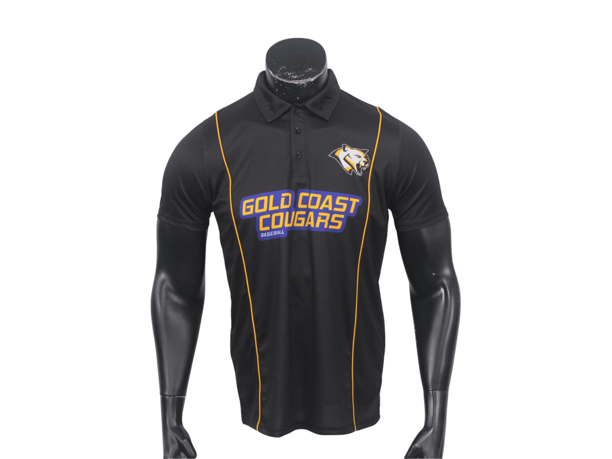 Custom Baseball Short Sleeve Polo Shirt