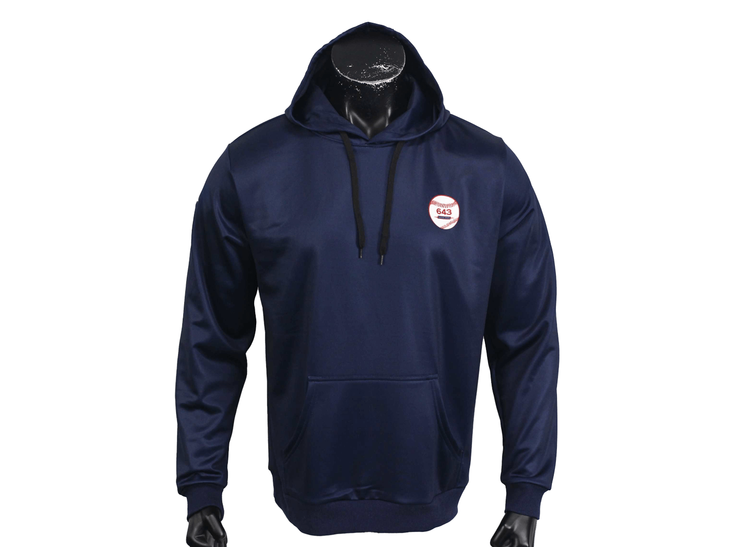 Custom Men’s Baseball Hoodie | 330GSM Hoody Fleece Fabric