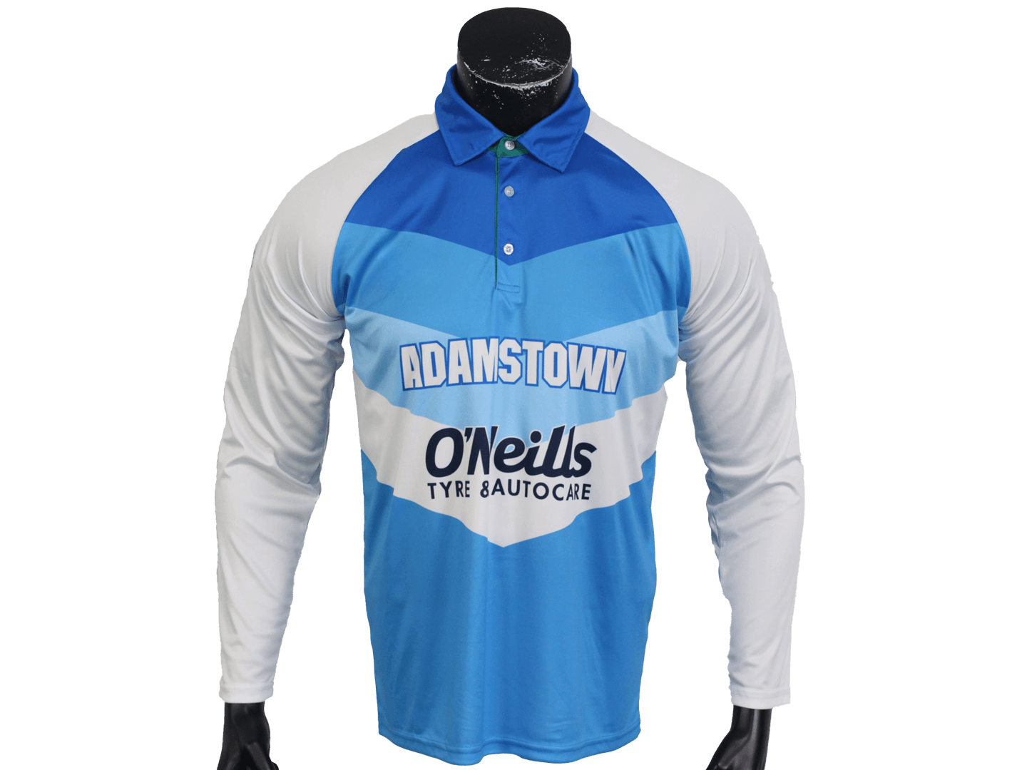 Custom Men’s Cricket Long Sleeve Polo | Supreme Mesh/Nano Pique