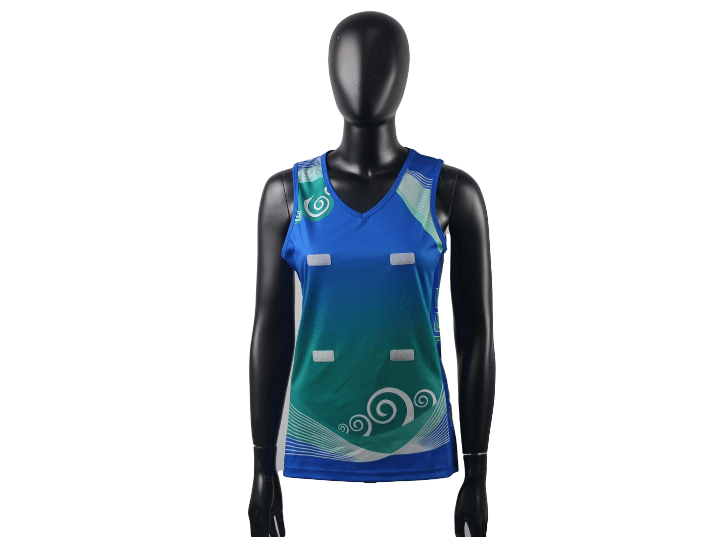 Custom Women’s Netball Singlet with Velcro