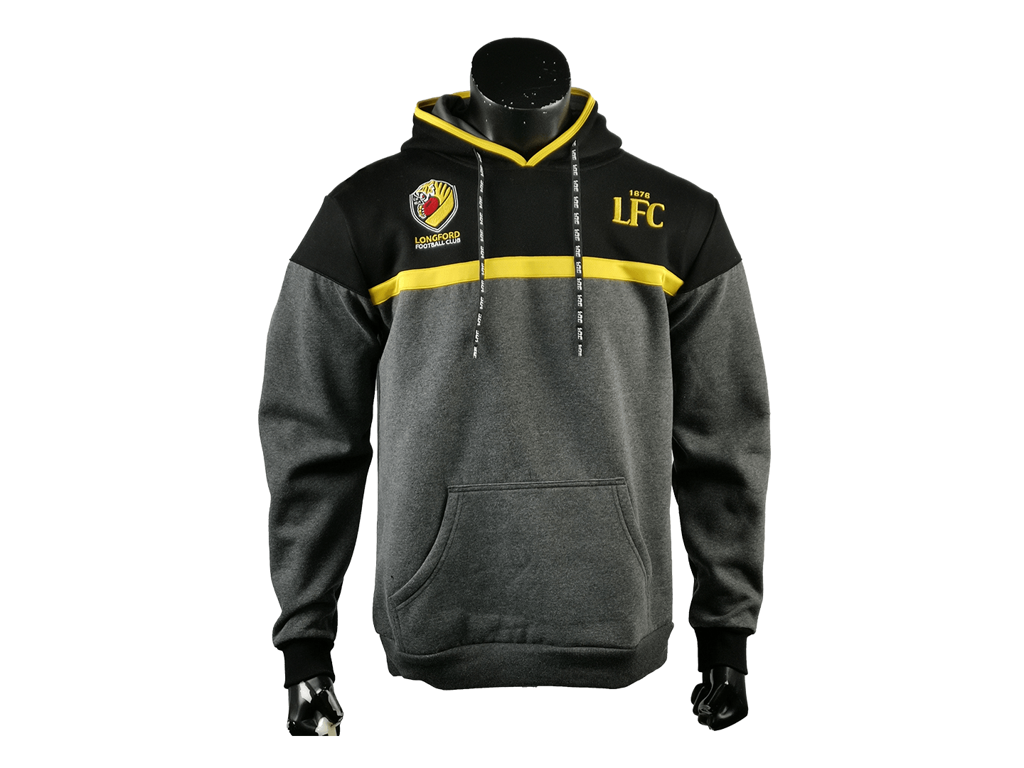Custom Men’s Dyed Fabric Soccer Hoodie