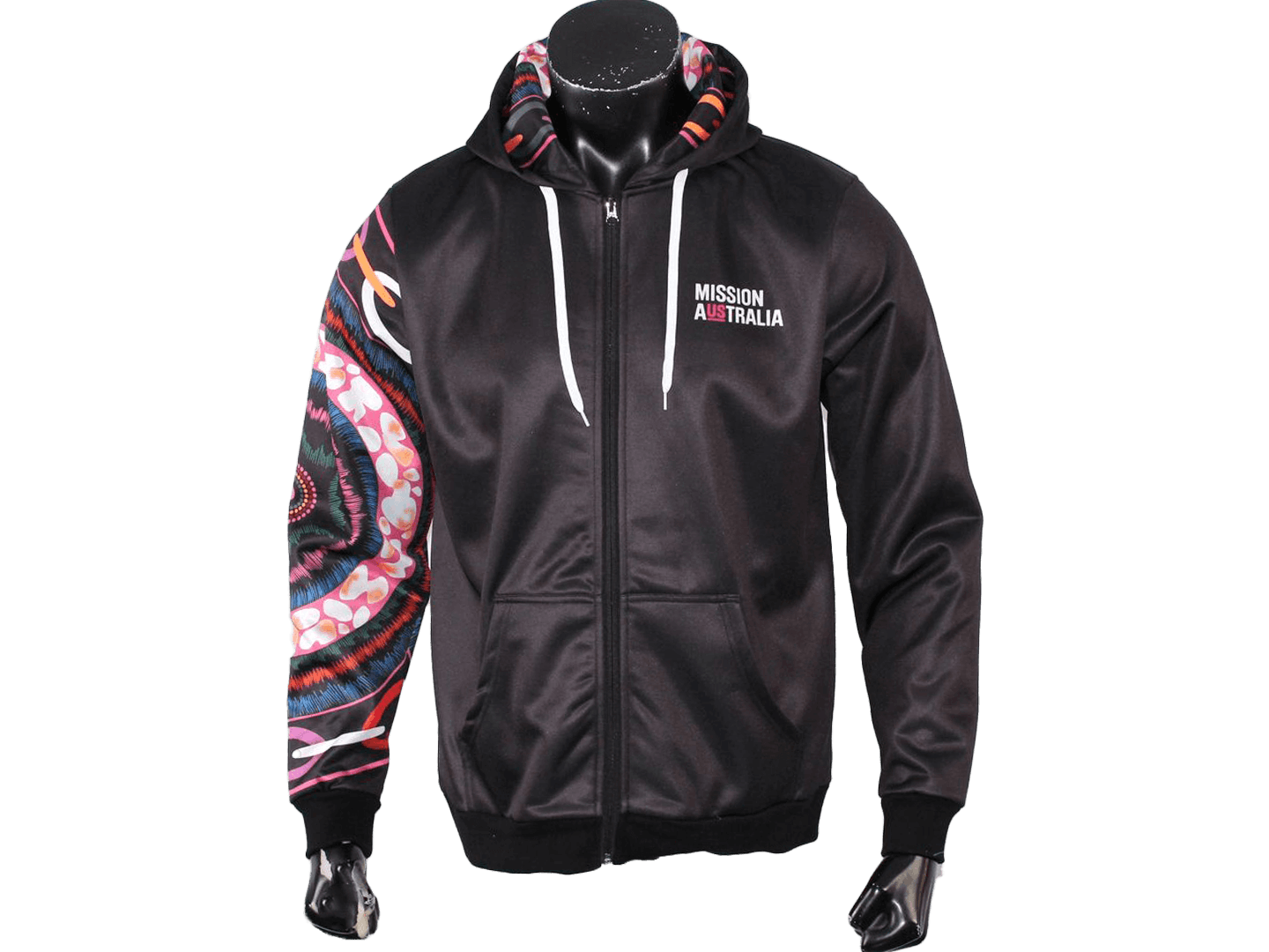 Custom Sublimation Zip Hoodie
