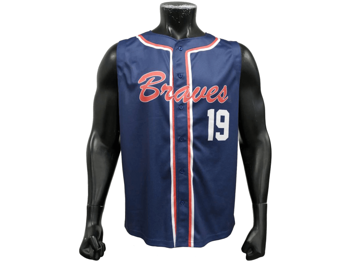 Custom Men’s Baseball Button-up Singlet