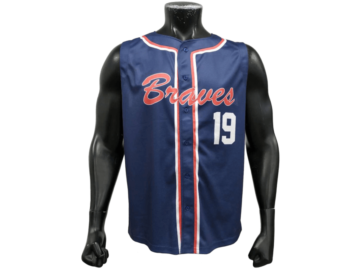 Custom Men’s Baseball Button-up Singlet