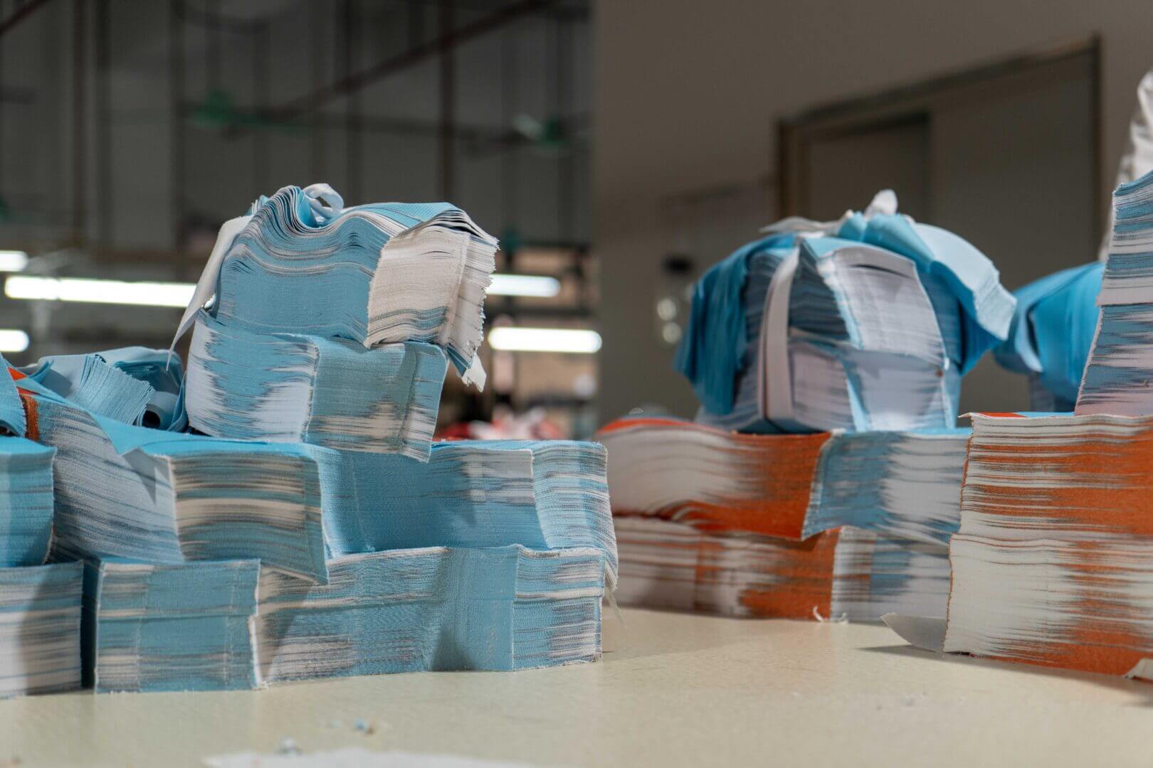 fabric cutting process
