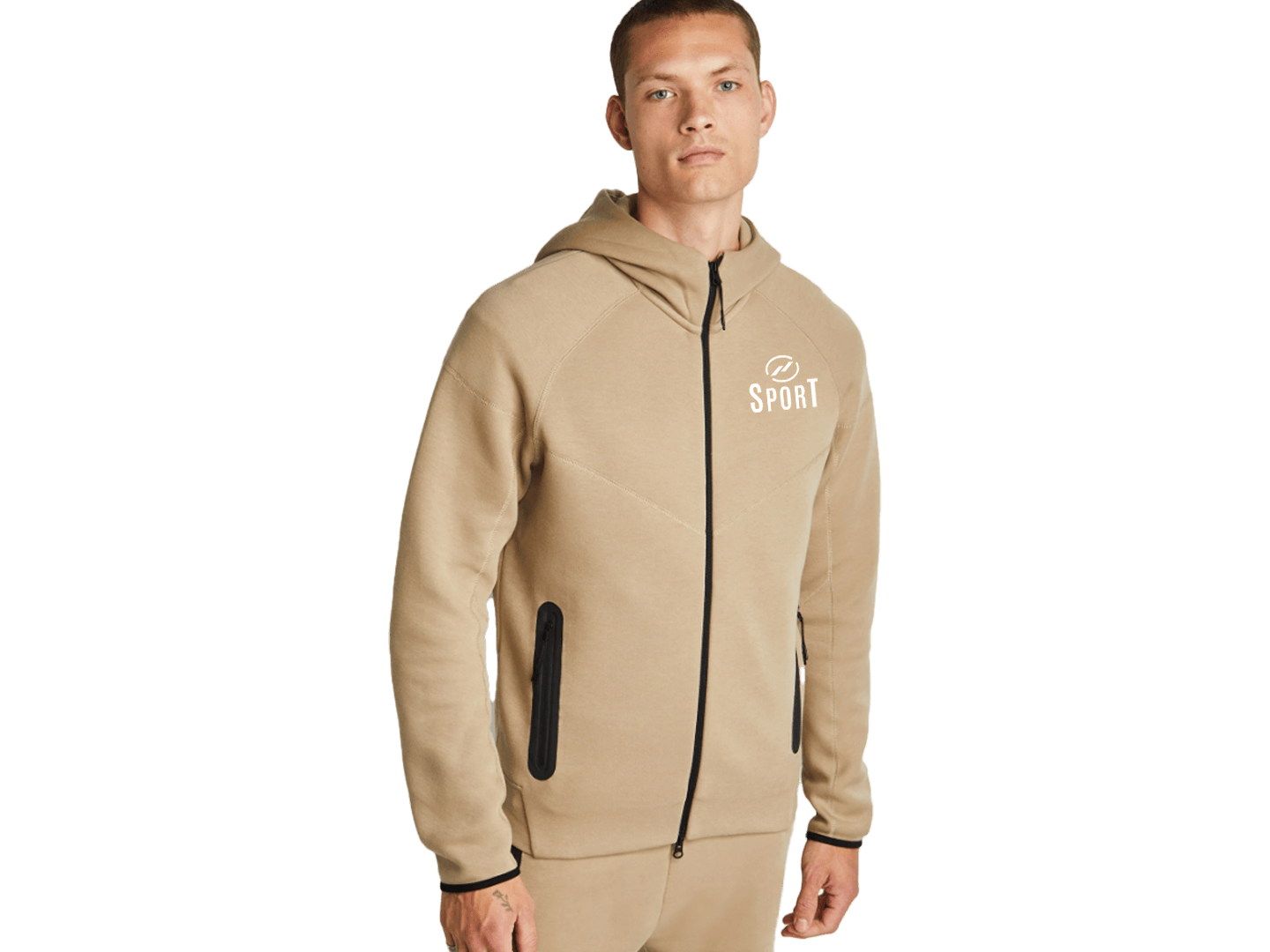 Custom Tech Fleece Hoodie with Zip