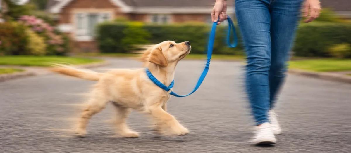 Leash training for dogs by Nuzzy