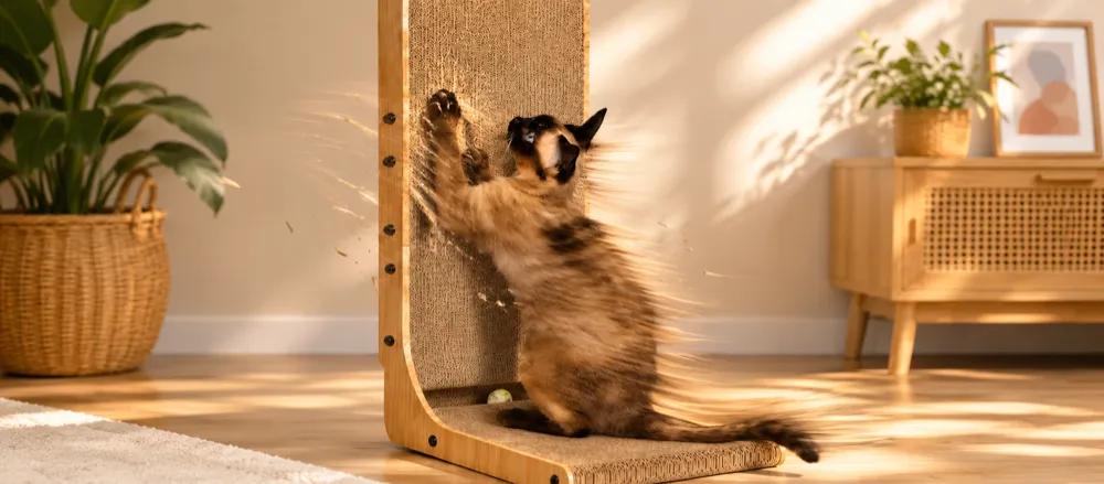 Cats scratching furniture by Nuzzy