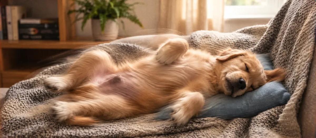 Dog sleeping positions by Nuzzy