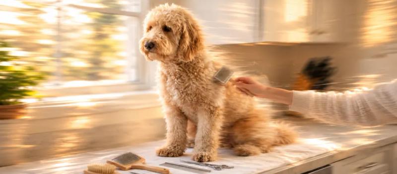 Dog grooming at home by Nuzzy