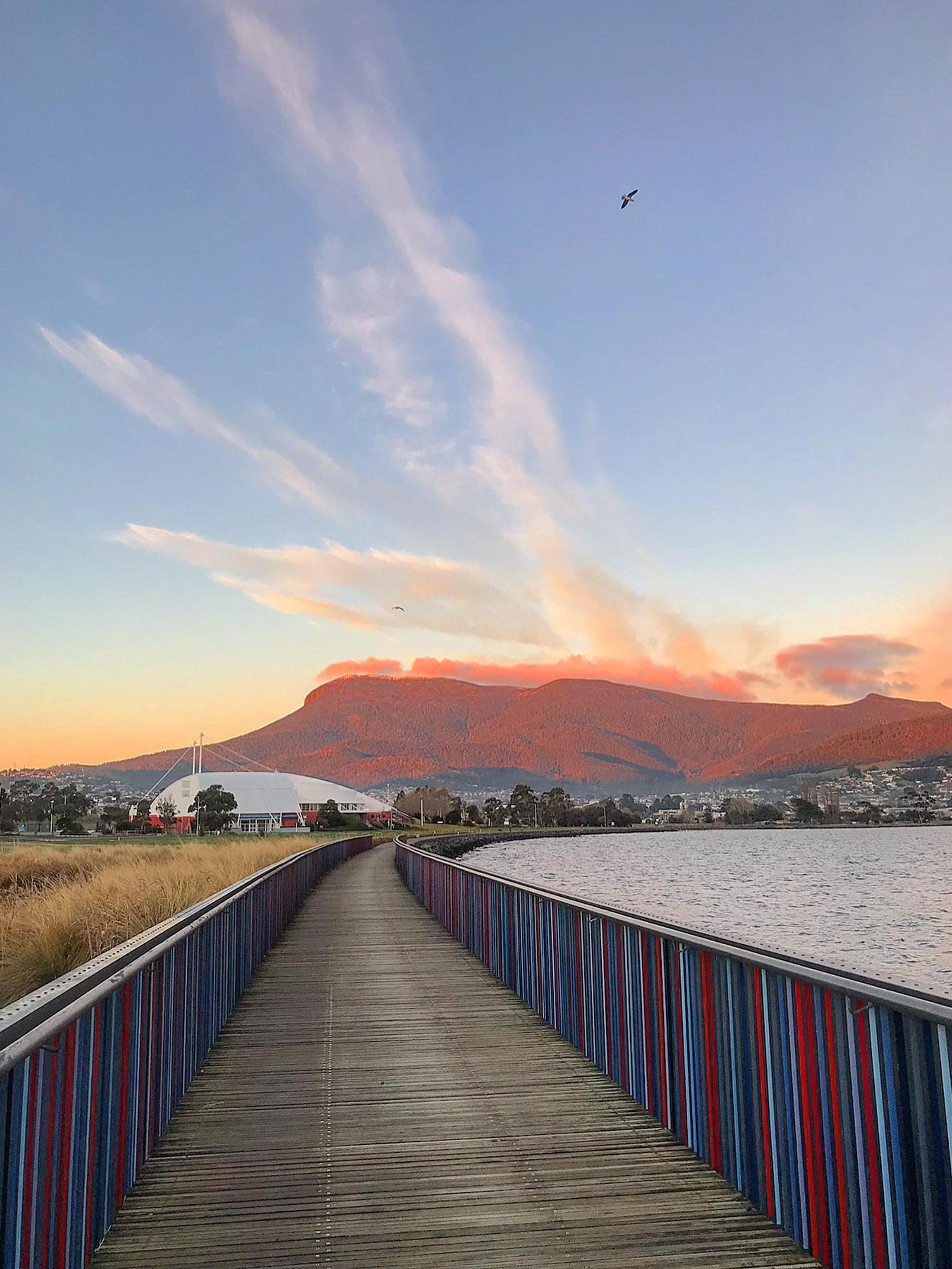 Seafront walkway near Glenorchy