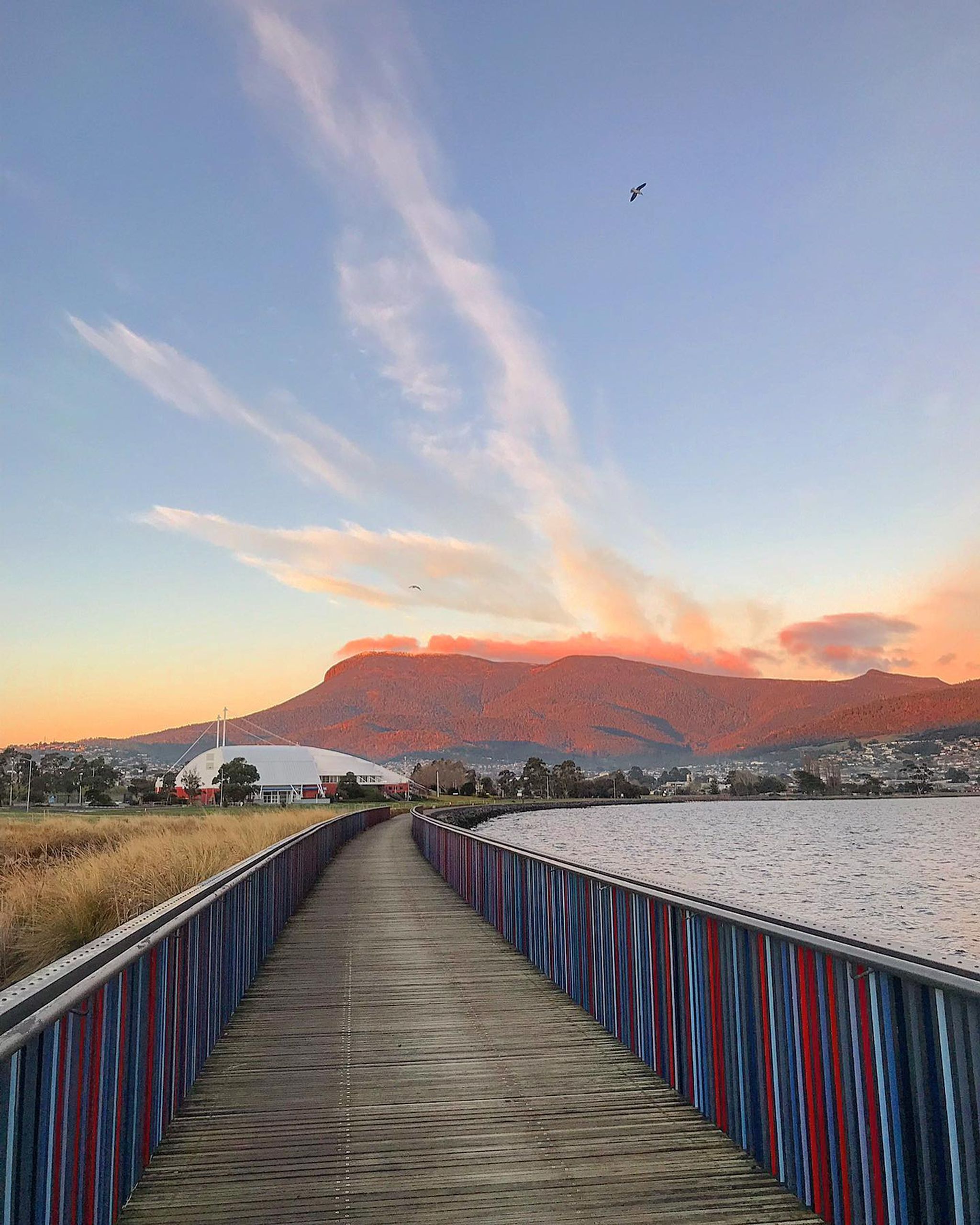 Seafront walkway near Glenorchy