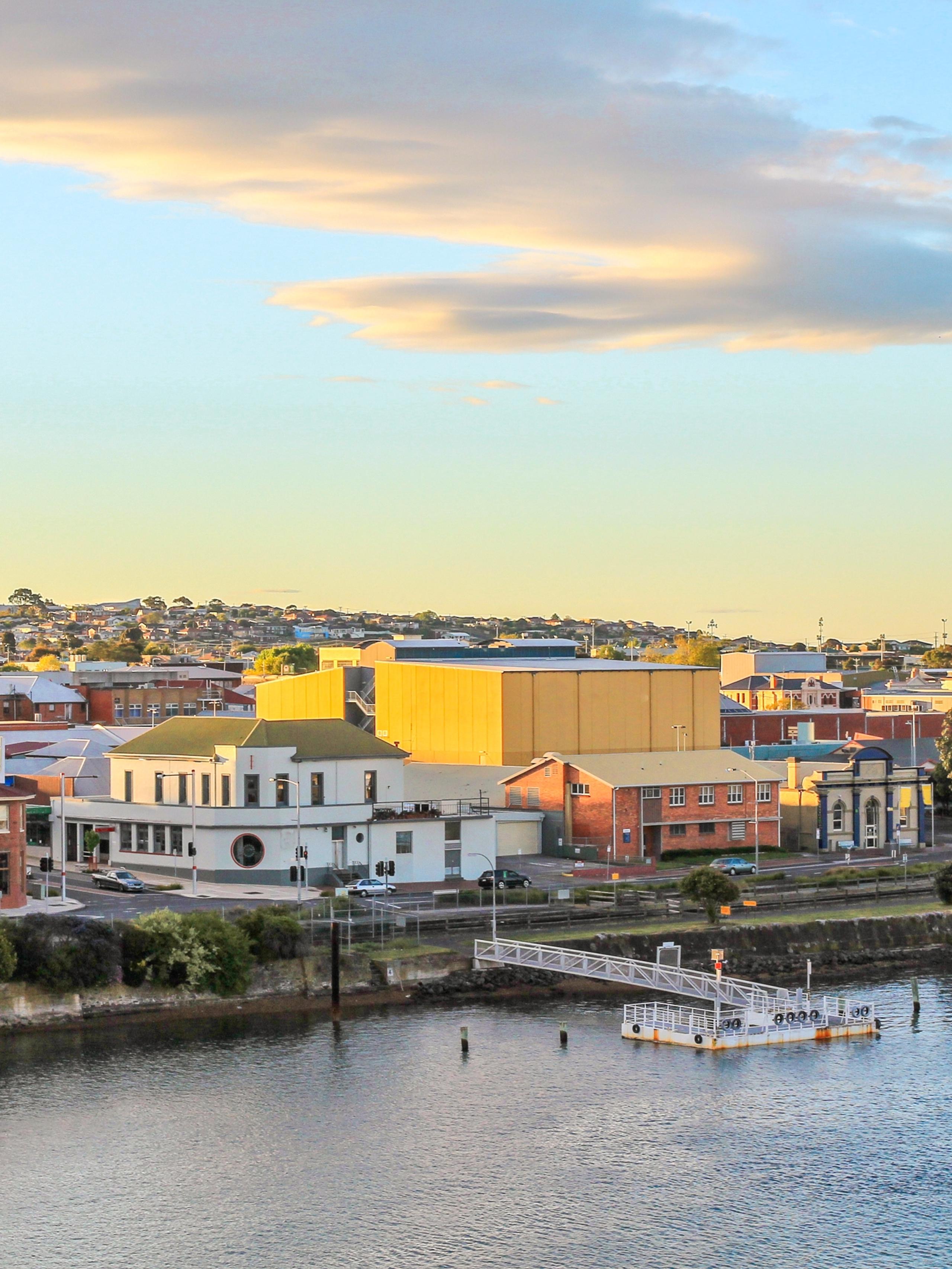 Evening view of Devonport