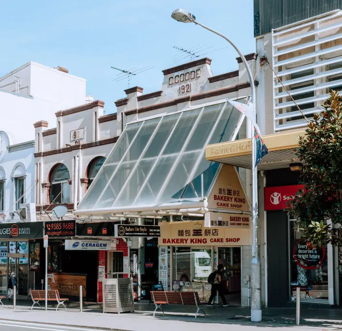 Street in Hurstville