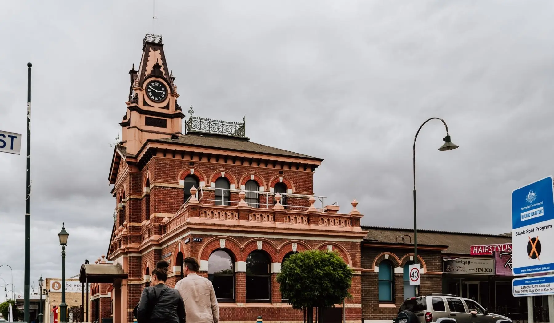 Street scene in Traralgon