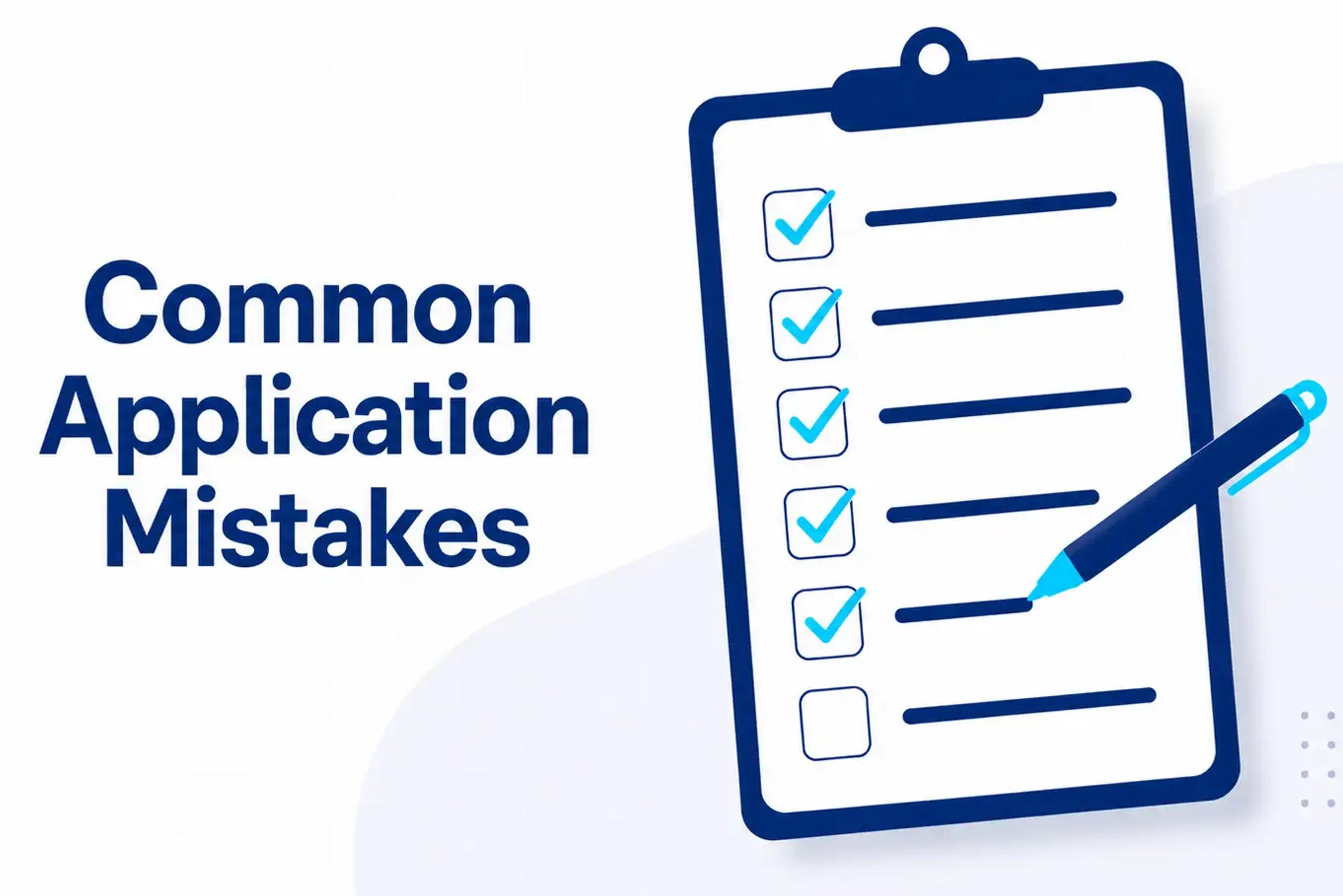 Common Application Mistakes