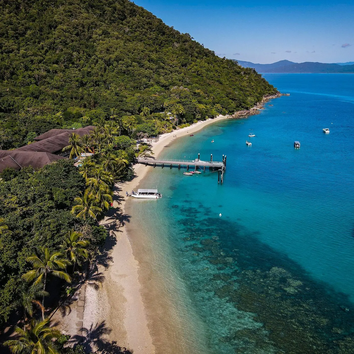 Beach scene near Cairns