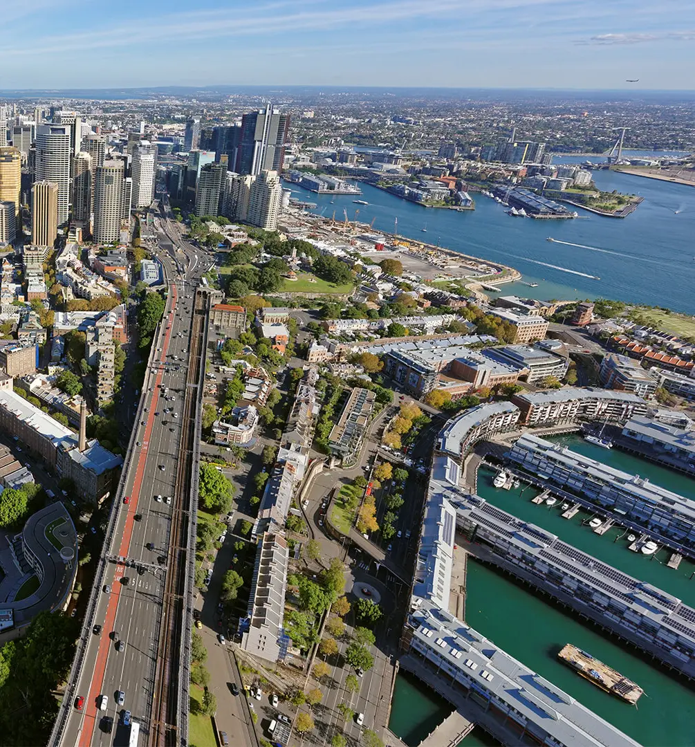 Aerial view over Mt Druitt