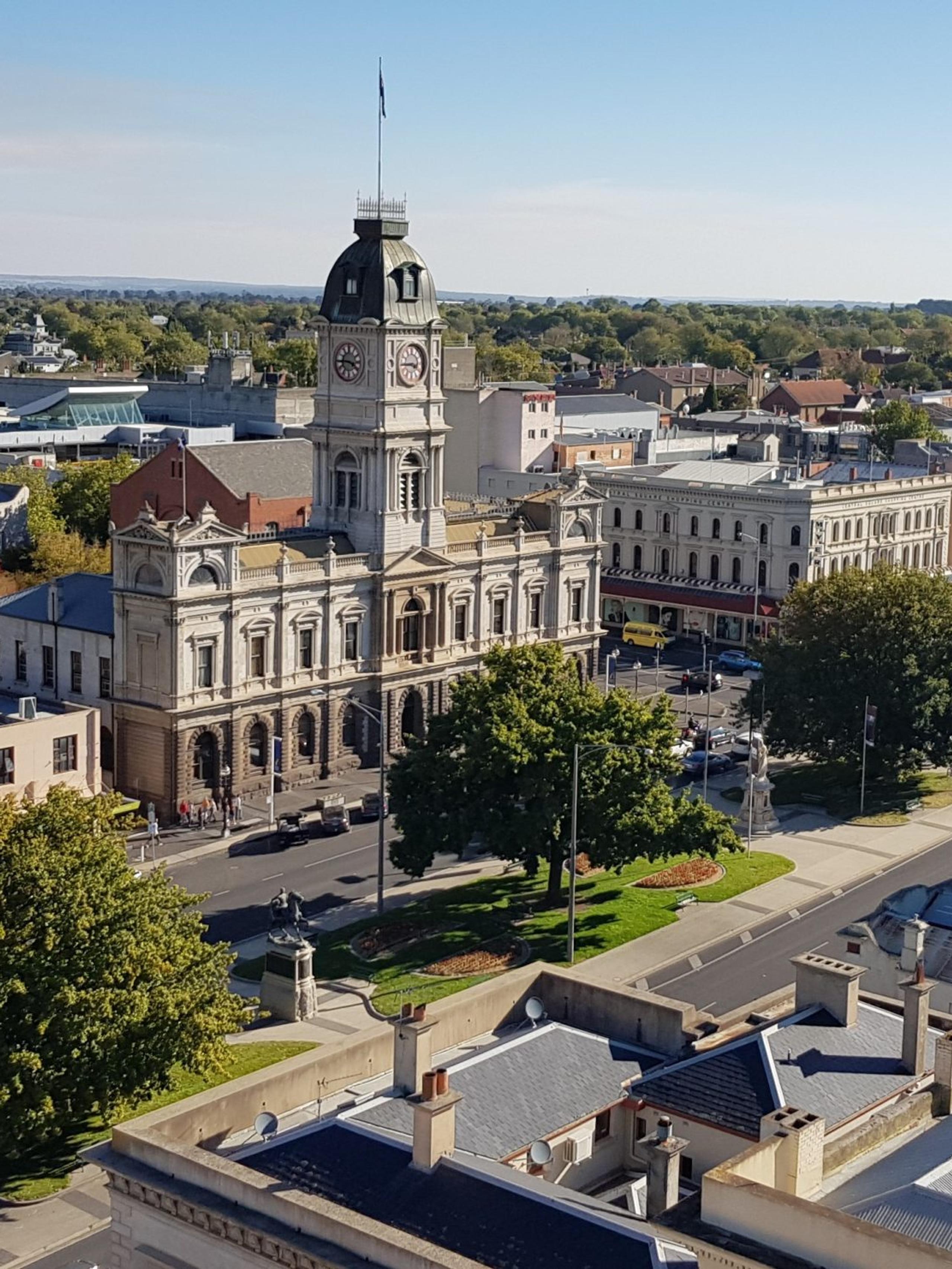 Elevated view of Ballarat