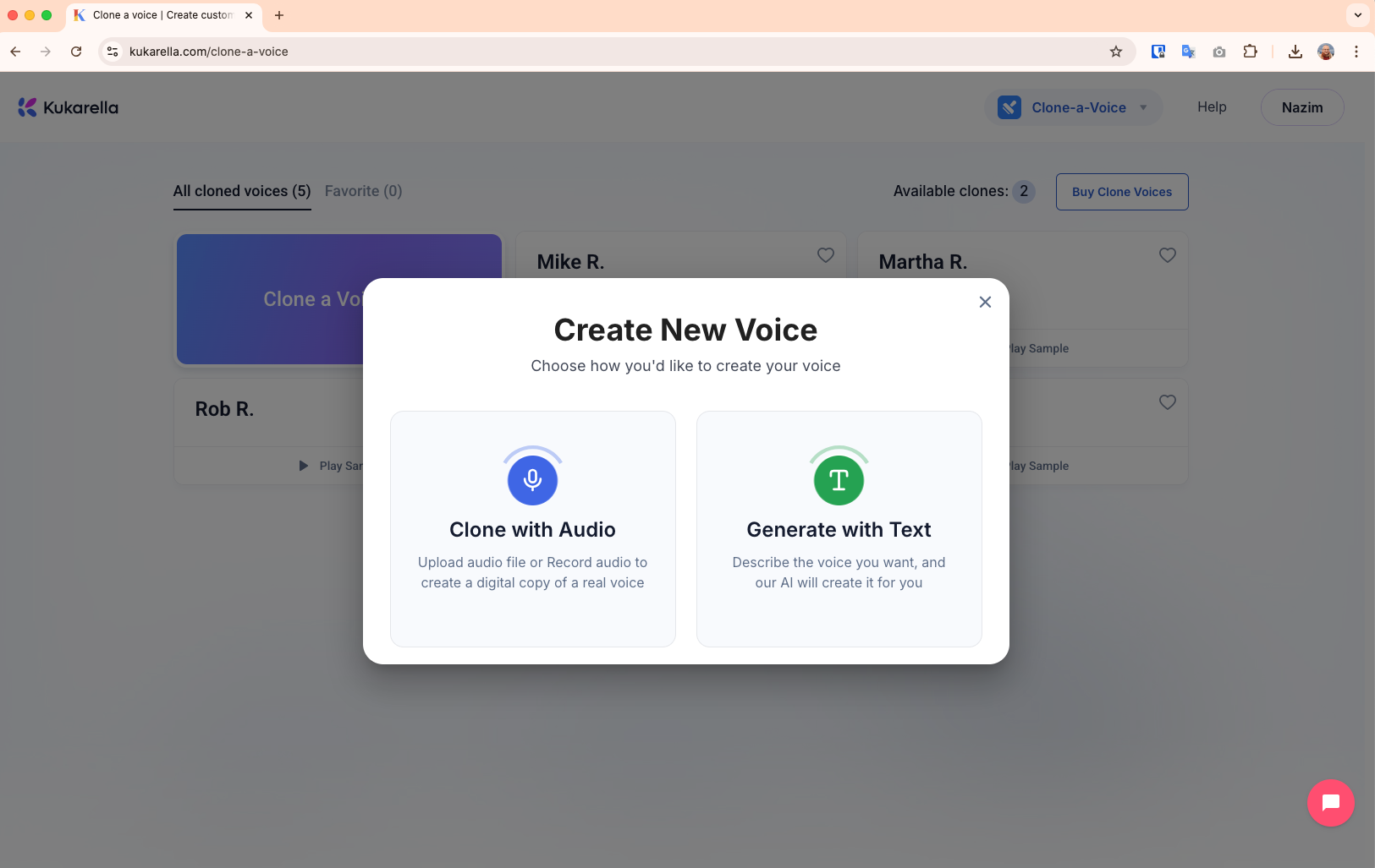 cloned voice of your CEO for the company's main IVR greeting