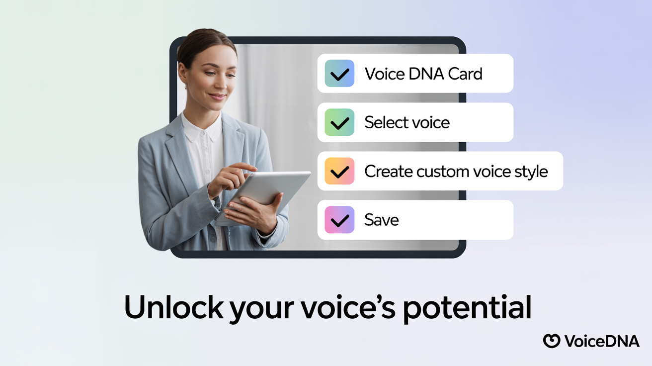 Filling voice DNA card