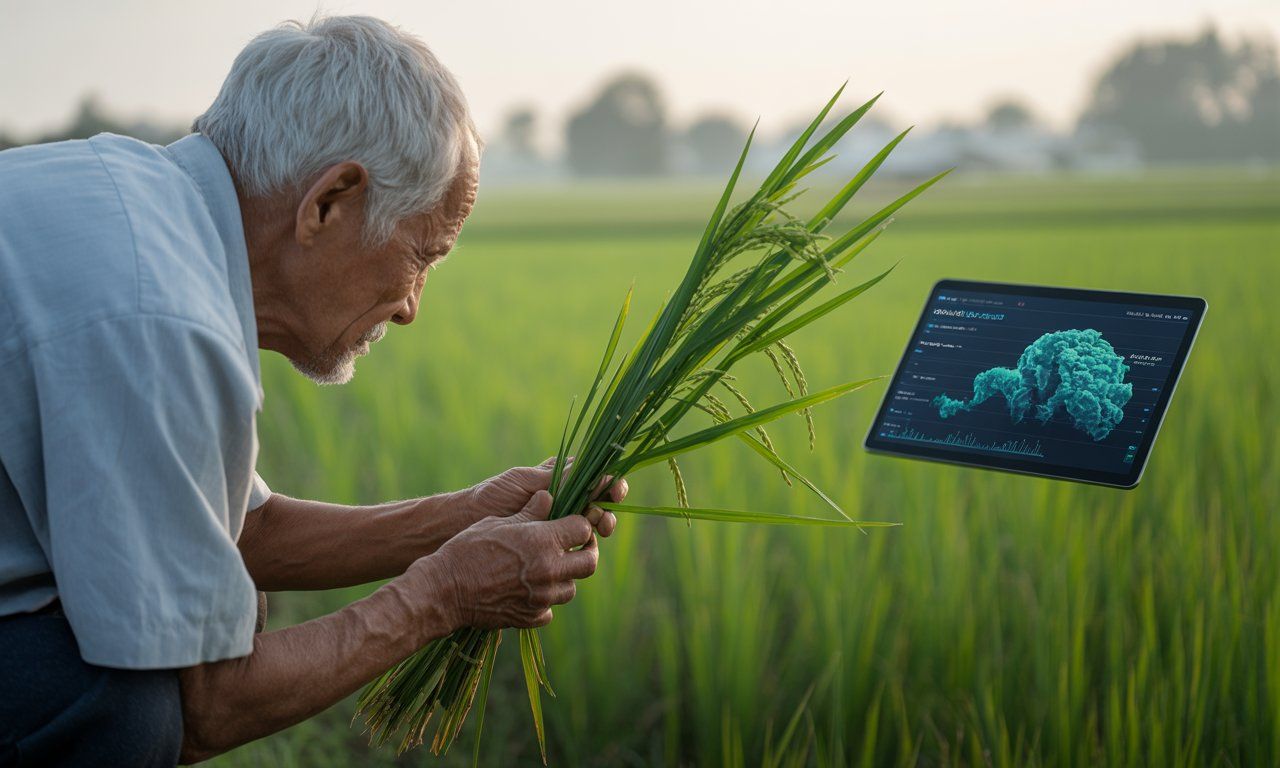 AI Startup Tackles Rice Paddy Methane Emissions
