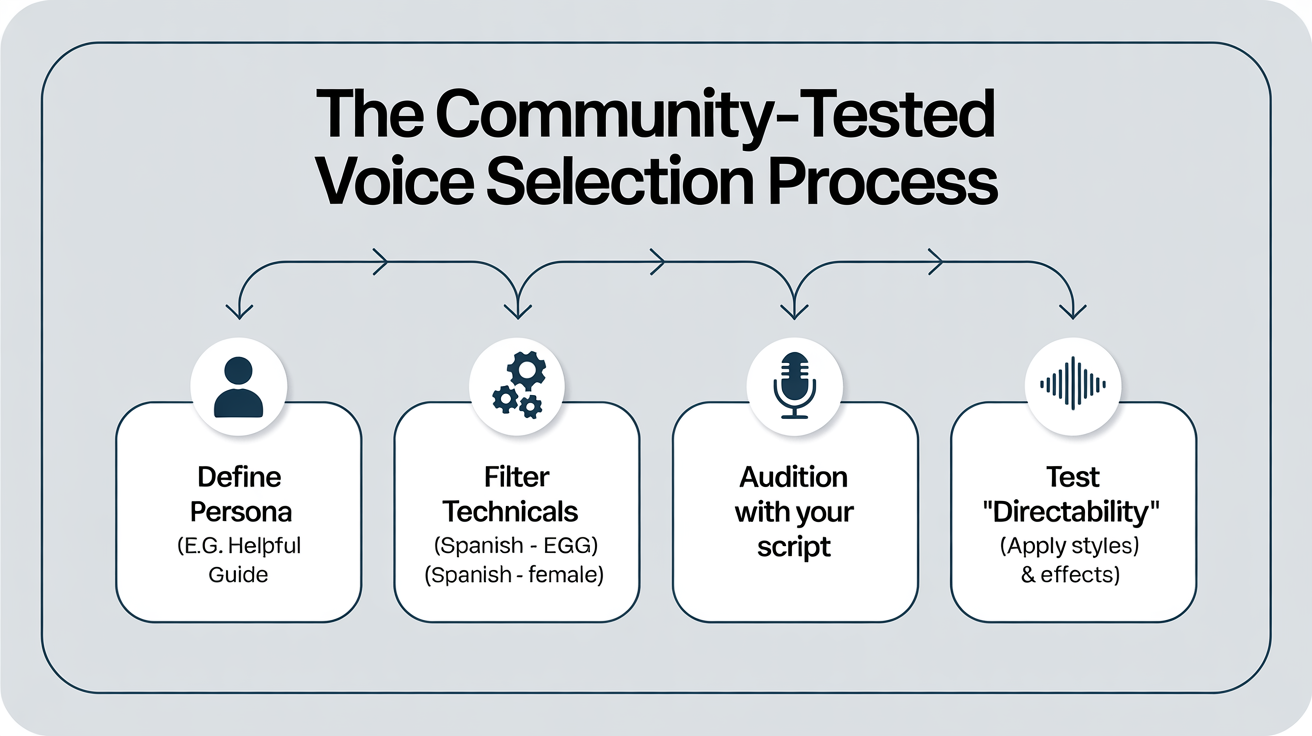 The Community-Tested Voice Selection Process Flowchart