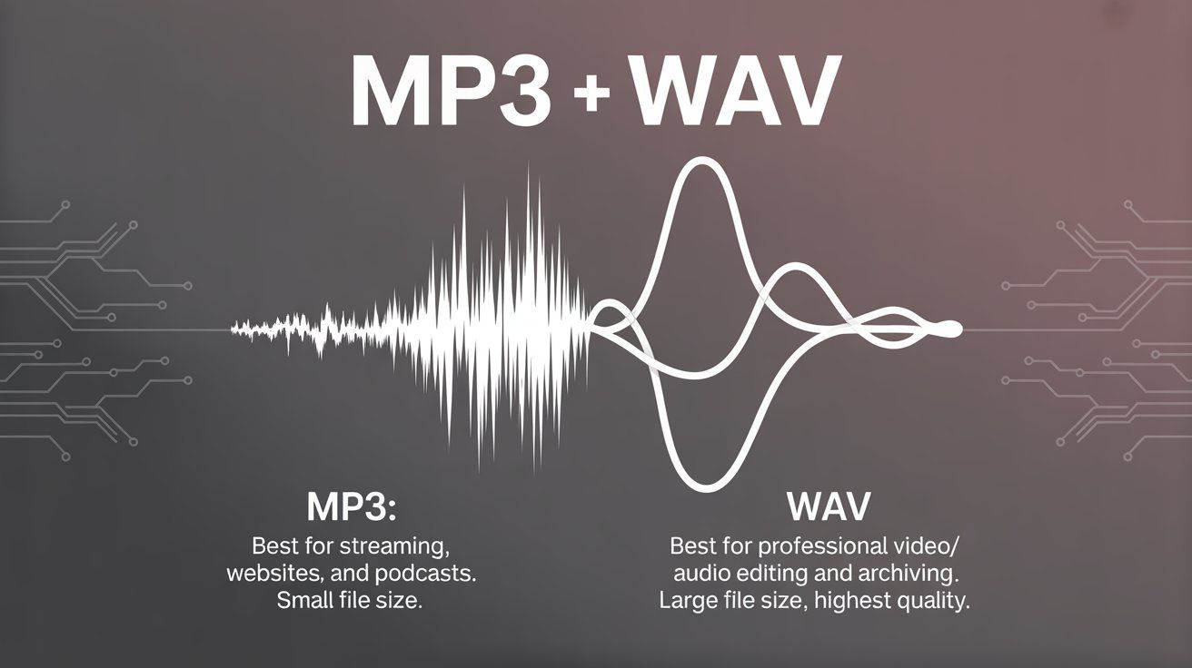 MP3 vs. WAV