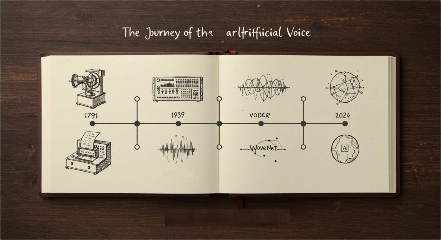The Journey of the Artificial Voice
