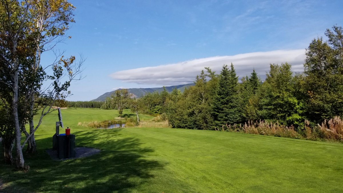 Tee on a par three