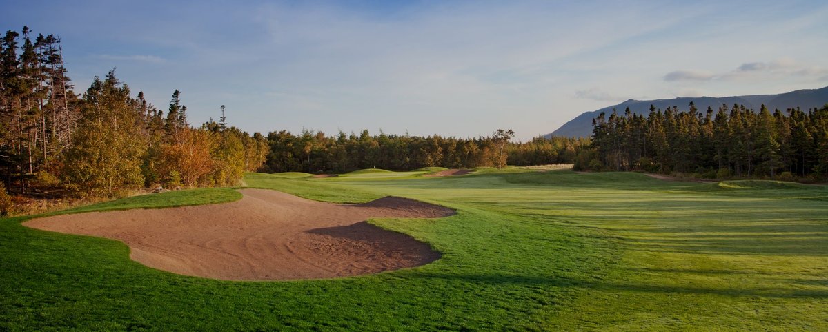 Fairway along the course
