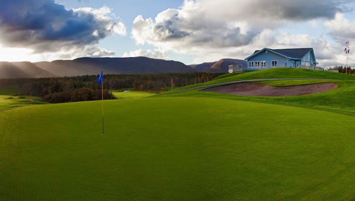 Eighteenth green