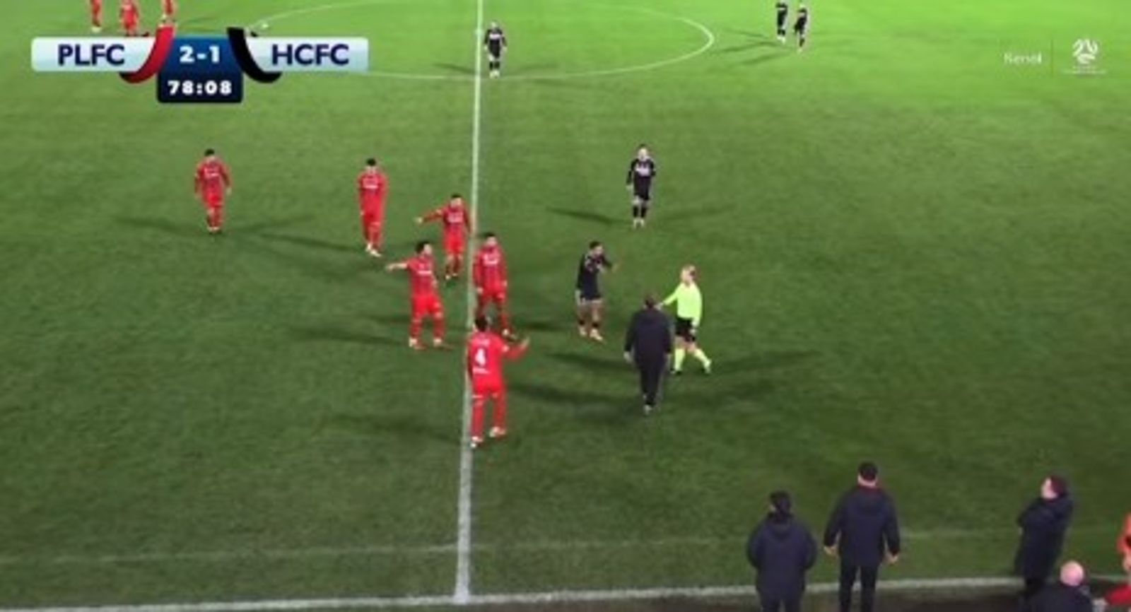 12 players, one disallowed goal and disbelief: Victoria's bizarre night