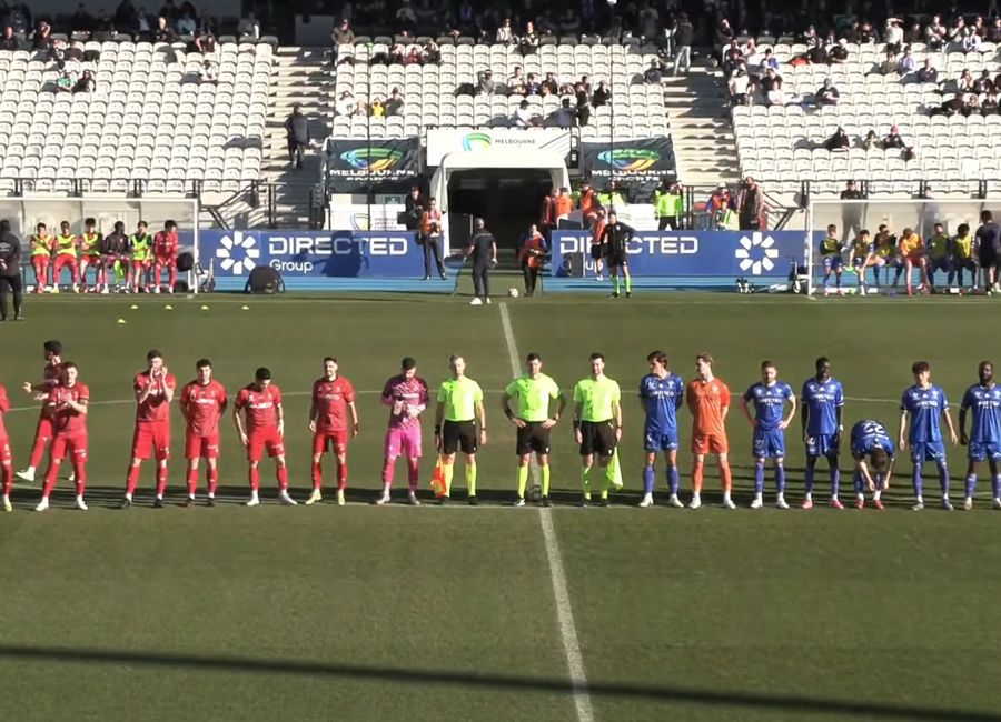 The football took a back seat as NPL VIC's fiercest rivalry erupted again