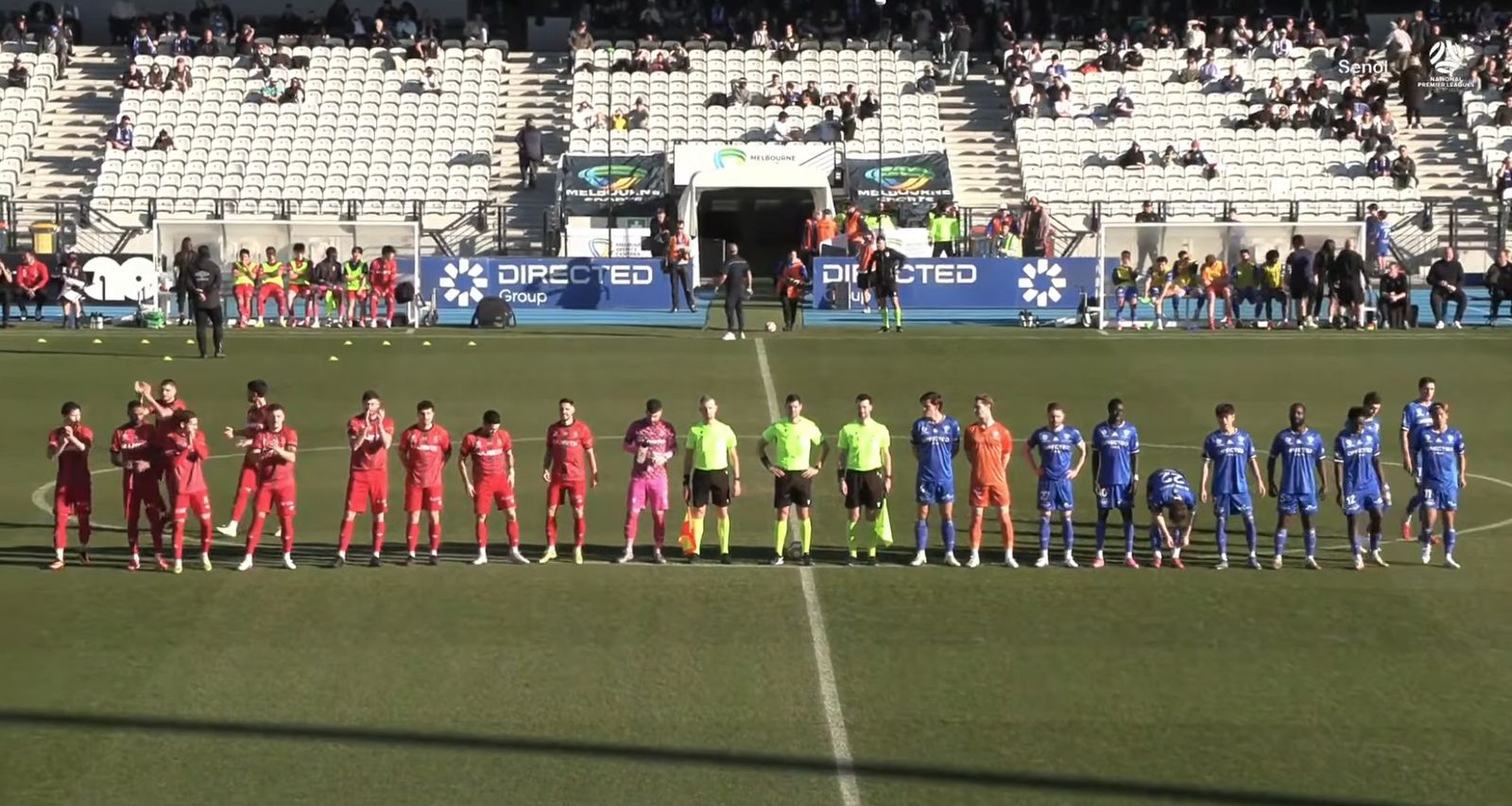 The football took a back seat as NPL VIC's fiercest rivalry erupted again