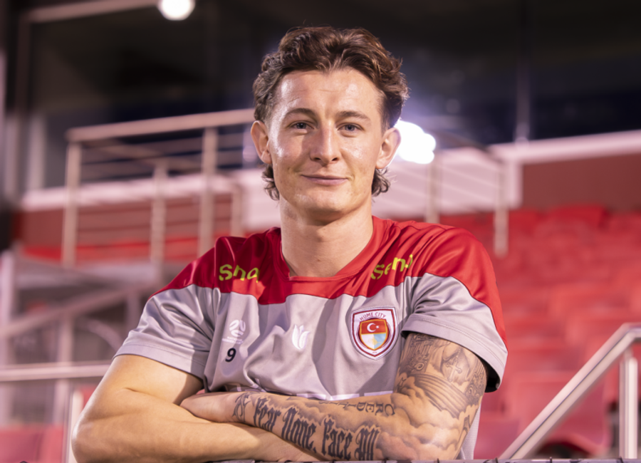 An English goalscorer has arrived. This NPL side have their eyes on something bigger