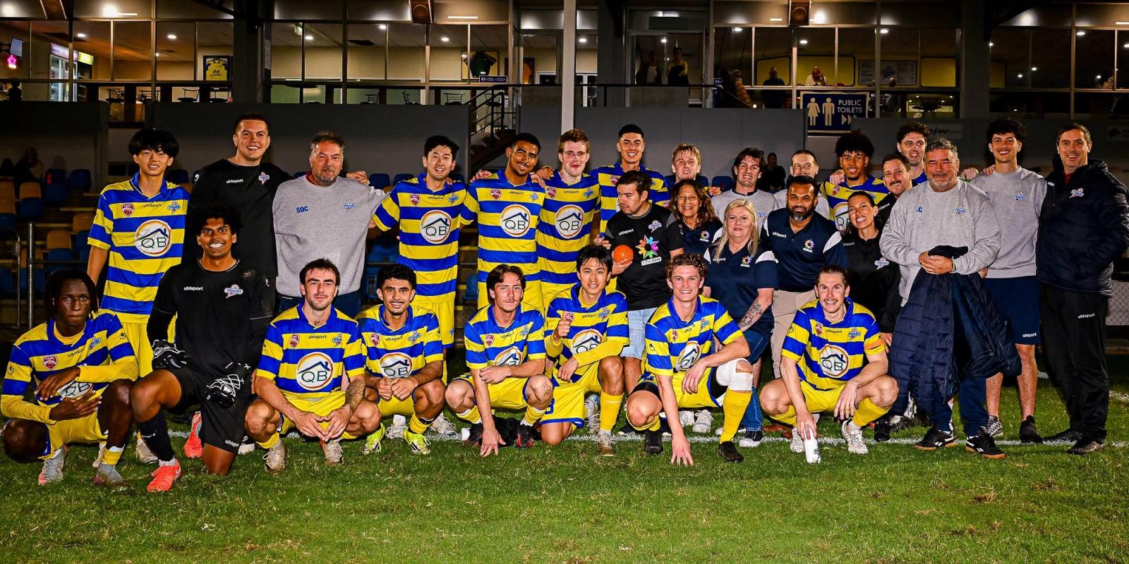 Five years after relegation, Brisbane Strikers are going back up
