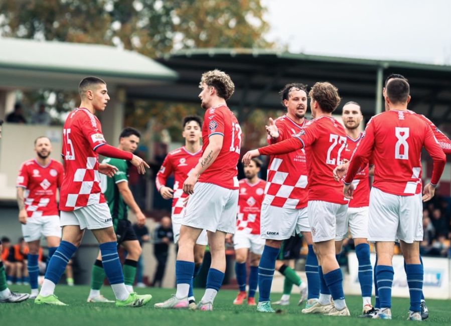 Canberra Croatia have taken control, and they're not looking back
