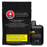 7ACRES 0.95g Blue Dream Live Resin and Liquid Diamonds All-In-One Disposable Vape