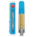 Happy Stoned Big Blue Razz 1g Disty Diamond Indica Vape Cartridge
