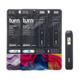 Turn Botanica Blends 2g THCA Disposable Vape with vibrant botanical terpenes