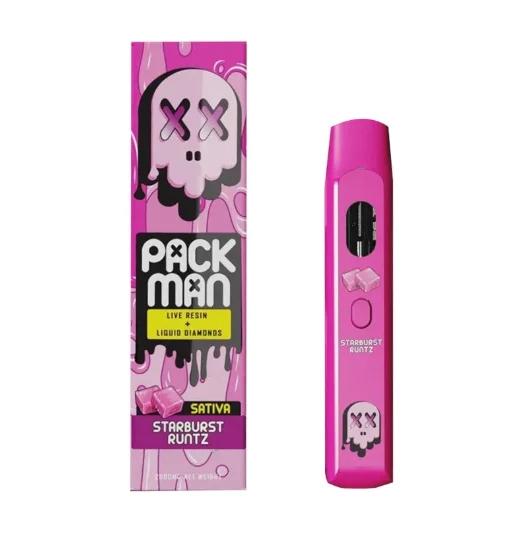 Packman Starburst Runtz Live Resin THC Vape (2000mg)