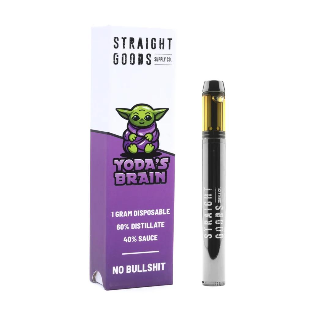 Straight Goods 1000mg THC Vape Pen (Yoda's Brain)