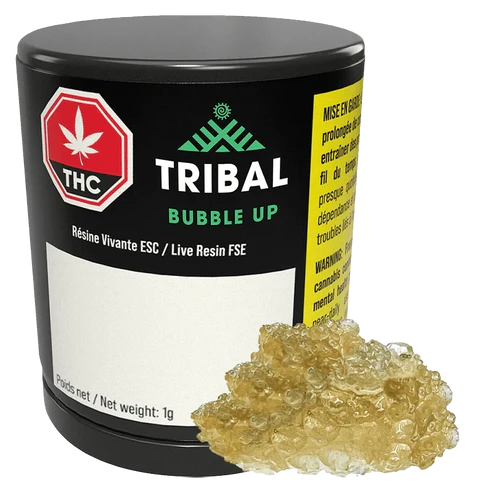 Tribal Bubble Up Live Resin Vape Cartridge
