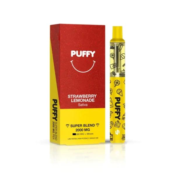 Puffy Strawberry Lemonade Super Blend THC Vape (2000mg)