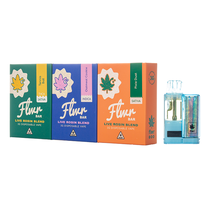FLWR Bar THCA Live Rosin Disposable (3g)