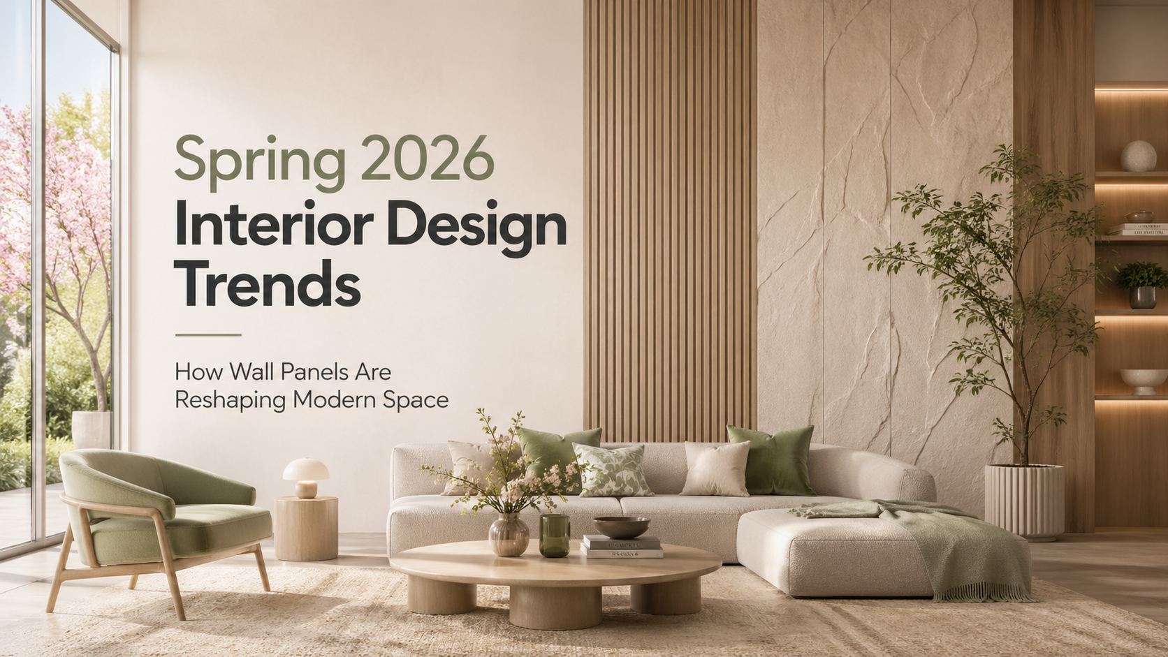 Interior Design Trends Frühjahr 2026: Wie Wandpaneele moderne Räume neu definieren
