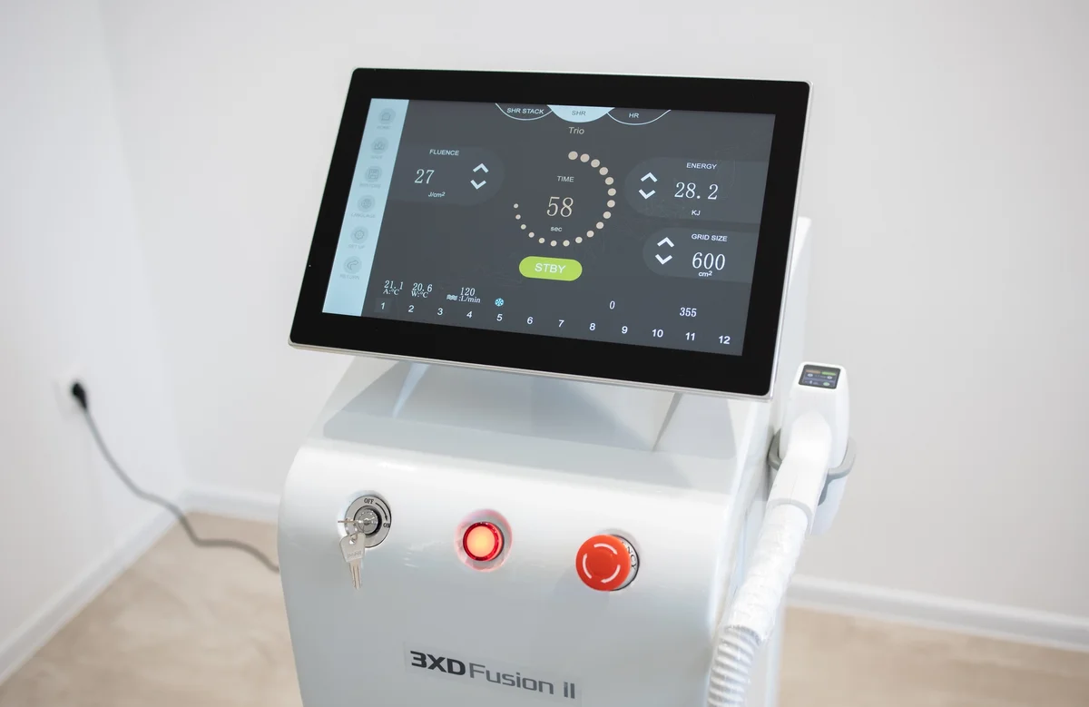 How the laser clears hair safely